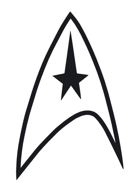 Star Trek Badge Tattoo, Star Trek Tattoo Enterprise, Star Trek Badge, Star Trek Emblem, Star Trek Tattoo, Star Trek Logo, Running Club, Star Trek, Svg Files