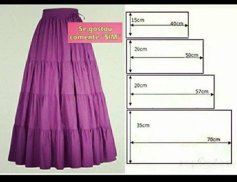 Elevate your style with precision-cut sewing patterns. Create timeless, one-of-a-kind garments that reflect your unique taste with effortless precision.. #patternsforsewing #patterns #sewing Long Skirt Sewing Pattern, Tiered Skirt Pattern, Long Skirt Pattern, Skirt Pattern Free, Clothing Pattern Design, Dress Patterns Diy, Easy Dress Sewing Patterns, Dress Sewing Tutorials, Skirt Patterns