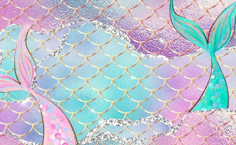 Mermaid Border Frame, Mermaid Tarpaulin Layout, Mermaid Background Wallpapers, Birthday Tarpaulin Background, Mermaid Wallpaper Backgrounds, Birthday Tarpaulin Design, Tarpaulin Design, Mermaid Party Invitations, Mermaid Background