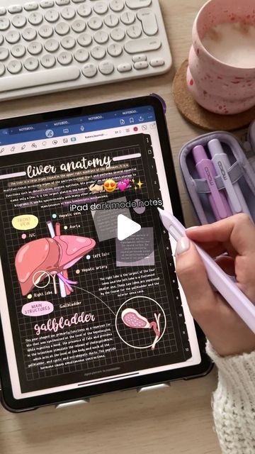 Kate | Digital Planning & iPad Tips on Instagram: "Dark mode notes>>> ✍🏻🖤 switching to dark note paper was a game changer for me last year… I just simply find everything looks simply better on this shade and even mistakes looks really good on here 😅

Here’s some asmr note taking from this week ✍🏻✨

Using my new Digital Notebook in Dark Mode and my Handwritten Font: Kate’s Journal (both available in my shop) in @goodnotes.app

✧･ﾟ
📓Planner: @madetoplan Digital Notebook 🖤
▫️Stickers: @madetoplan Sticky Notes 💫
📱iPad Pro 11-inch
•
#ipad #ipadpro #digitalplanner #studymotivation #instastudy #studymood #digitalplanning #ipadplanner #ipadplanning #thatgirlaesthetic #aestheticnote #aestheticnotebook #bookstagram #readingislife #ipadnotes #applepencil #applepen" Digital Study Notes, Ipad Stickers Goodnotes, Digital Learning Classroom, Ipad Notes, Note Taking Tips, Ipad Tips, Apple Pen, Digital Notebook, Dark Mode