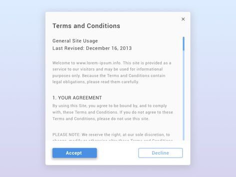 Daily UI #089 - Terms and Conditions Terms Conditions Design, Terms And Conditions Design, Form Design Web, New Business Plan, Marketing Dashboard, Service Agreement, Ui Website, Ux Inspiration, Daily Ui