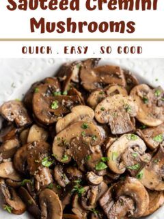 Cremini Mushroom Recipes, Crimini Mushrooms Recipes, Veggie Board, Pizza Topping, Slow Cooker Pasta, Steak And Mushrooms, Cremini Mushrooms, Fun Baking, Side Dish Recipes Easy