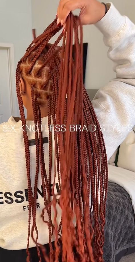 350 Braids, Hair Baddie, Large Knotless, Hair Lookbook, Cute Box Braids, Hair Projects, Short Box Braids Hairstyles, Short Box Braids, Colored Braids