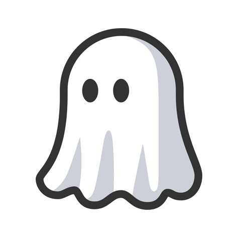 Ghost cute character icon. Happy Halloween holiday. Cute spooky ghost logo, creepy elements for web. Flat style icon for web design. High quality vector illustration for any design. Cute Gost Pic, Ghost Vector Illustration, Png Icons Halloween, Ghost Cute Art, Halloween Design Illustration, Character Design Ghost, Ghost Illustration Cute, Ghost Cartoon Cute, Ghost Logo Design