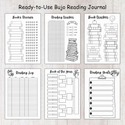 Book Reading Tracker Bundle Printable Page,a5 Bujo Book Tracker Printable Free, Cute Book Tracker, Book Club Tracker, Month Book Tracker, Book Journal Stats Page, Reading Pages Tracker, Cute Book Journal Ideas, Book Journal Reading Challenge, June Book Tracker