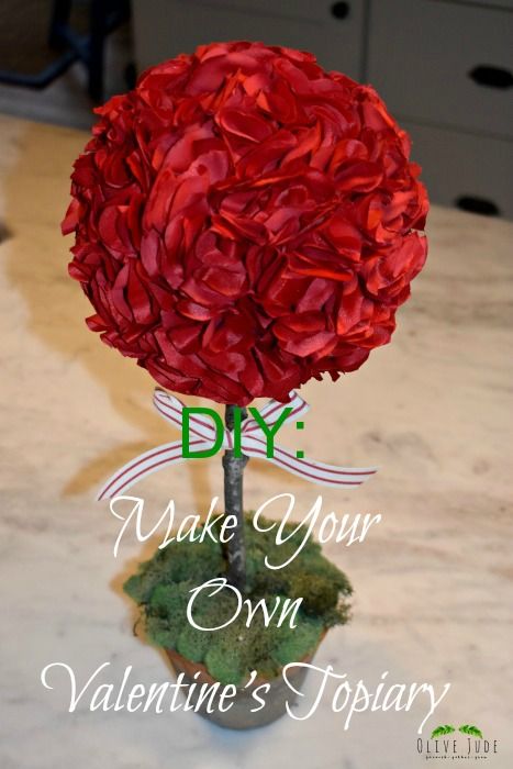 Rose Topiary Diy, June Decorations, Christmas Topiary Diy Styrofoam Ball, Valentines Topiary, Valentines Day Topiary Diy, Rose Topiary, Interior Sliding French Doors, Topiary Centerpieces, Interior Design Courses Online