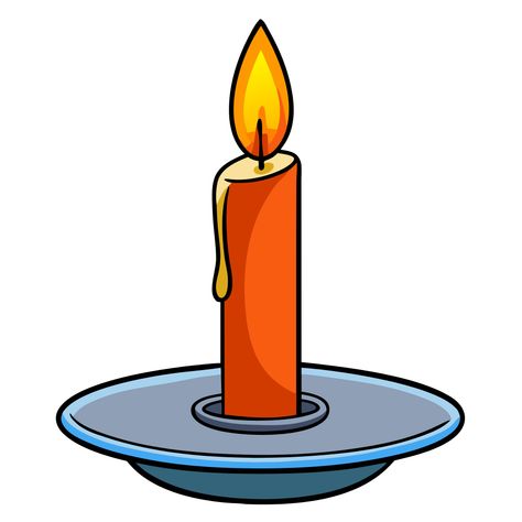 Candle Melting Clipart Candle Cartoon, Cartoon Candle, Candle Melting, Candle Clipart, Heart Shaped Candles, Party Icon, Easy Candles, Floral Candle, Winter Candle