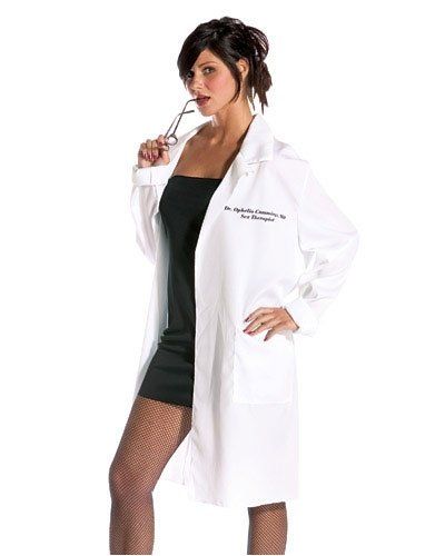 sexy in a lab coat Lab Coat Costume, Psychologist Outfit, All Black Halloween Costume, Therapist Outfit, Scientist Costume, Doctor Halloween, Nurse Halloween Costume, Womens Workwear, Female Dentist