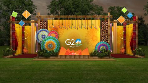 Event Booth Design, Event Photo Booth, Diwali Design, Event Entrance, Corporate Events Decoration, Corporate Event Design, Wedding Stage Backdrop, Mughal Art Paintings, Mall Decor