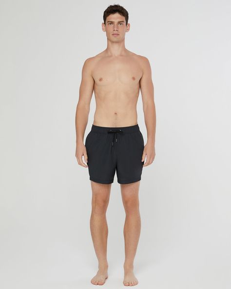 The Charles 5" Swim Trunk have a refined feel and a classic tailoring inspired by traditional swim trunks. Quick-dry fabric makes it an easy wear after your swim — all you'll need is a simple shirt. Men Body Reference, Male Body Types, Plus Size Male Model, Mens Body Types, Swim Trunks For Men, Men Bodies, Classic Tailoring, White Guys, Oc Inspiration