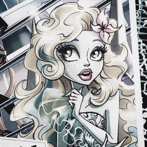 Frankie Stein Pfp Icon, Barbie Pfp, Arte Monster High, Monster High Pictures, Moster High, Catty Noir, Lagoona Blue, Arte Van Gogh, Monster High Art