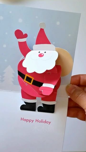 AquaQ on Instagram: "A new ideas for popup card Santa. Hope you like it and wish you merry Christmas." Wish You Merry Christmas, New Ideas, Happy Holidays, Pop Up, Merry Christmas, Christmas, On Instagram, Instagram