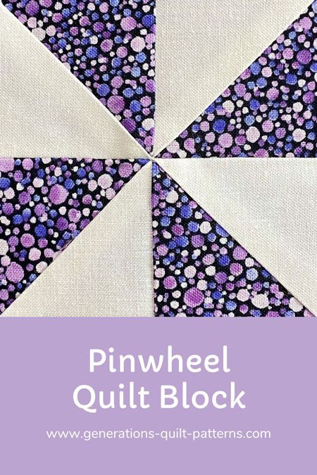 Pin this Pinwheel quilt block tutorial Free Pinwheel Quilt Pattern, Quilting Pinwheel Blocks, Disappearing Pinwheel Quilt Pattern, Pinwheel Tutorial, Pinwheel Quilts, Pinwheel Quilt Pattern, Pinwheel Quilt Block, Pinwheel Pattern, Pinwheel Block