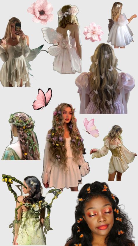 Fairy Hair Ideas, Film Costumes, Fairy Hair, Fairy Costume, Hair Ideas, Film, Collage, Hair, Quick Saves