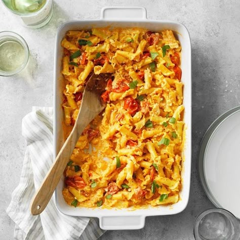 Baked Feta Pasta Baked Feta Pasta, Baked Feta, Easy Pasta Dishes, Feta Pasta, Pasta Bake, Easy Pasta, Taste Of Home, Casserole Dish, How To Cook Pasta