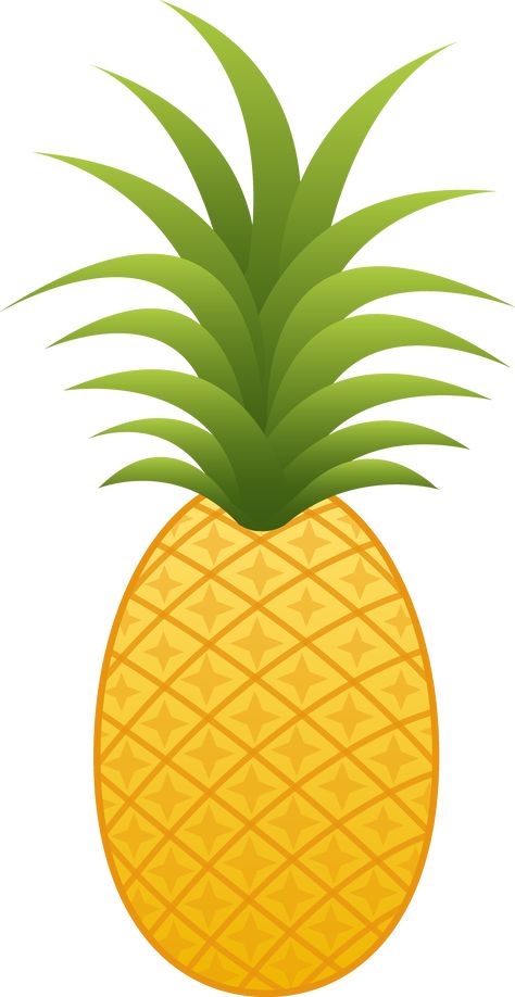 Pineapple Clipart, Cartoon Pineapple, Pineapple Illustration, Moana Theme, Flamingo Birthday Party, Fiesta Tropical, Watermelon Birthday, Pineapple Images, Pineapple Decor