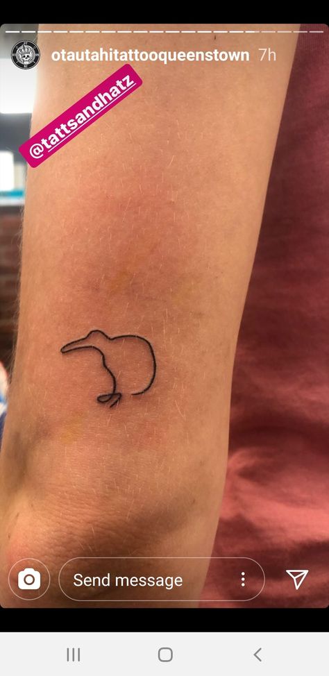 New Zealand Outline Tattoo, Kiwi Tattoo New Zealand, Small Kiwi Tattoo, New Zealand Tatoos, Small New Zealand Tattoo, Kiwi Bird Tattoo New Zealand, New Zealand Inspired Tattoo, Nz Tattoo Ideas, New Zealand Tattoo Ideas