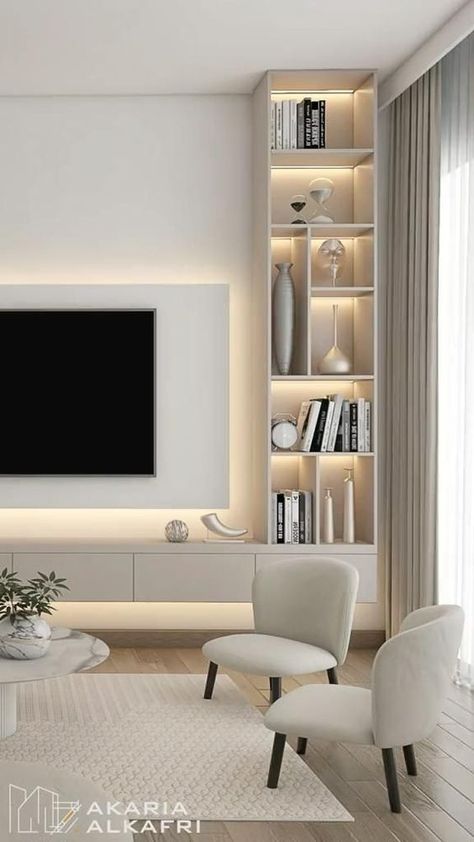 Interior Design Living Room Modern, Tv Fal, Elegant Living Room Design, Latest Living Room Designs, Home Hall Design, Living Room Tv Unit Designs, Interior Design Your Home, Hall Interior Design, Tv Room Design