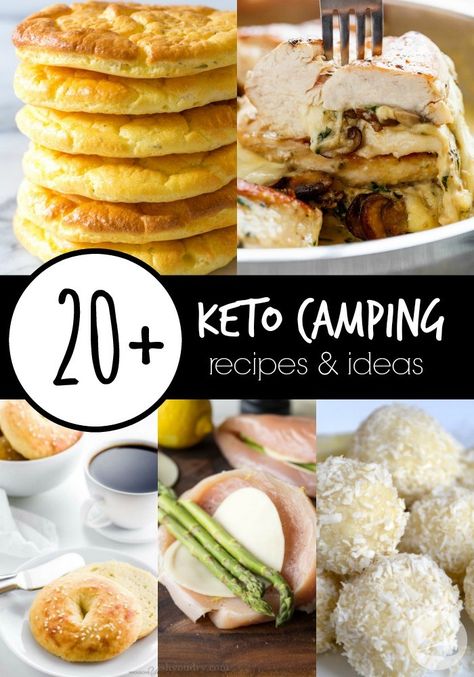 Keto Camping, Camp Cooking Recipes, Camping Dessert Recipes, Camping Dishes, Camping Desserts, Camping Dinners, Easy Camping Meals, Resep Diet, Recetas Keto