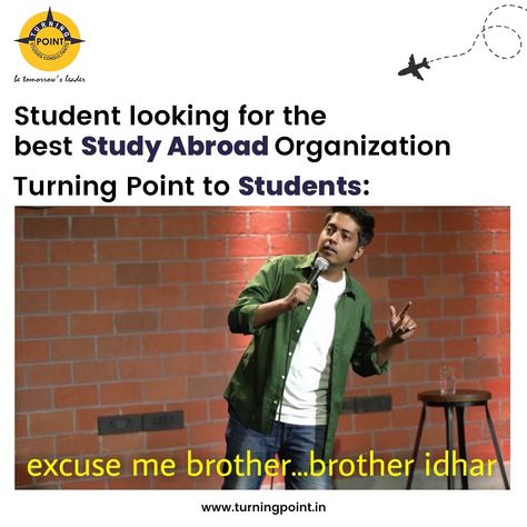 Memes of the day😂 When students looking for the best study abroad organization. . . #meme #studyabroad #AbroadStudy #turningpoint #studyAbroadConsultant #tpsc #Turningpoint #karnal #students #Education #meme #fun #edu Studying Memes, Memes Of The Day, Study Abroad, The Day, Good Things, Turn Ons, Education, Memes, Frame