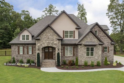 Stone exterior houses