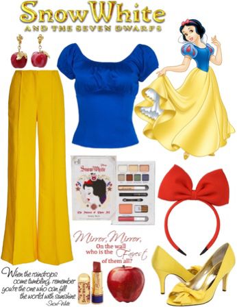 Simple Costumes, Snow White Outfits, Disney Costumes Diy, Costumes For Work, Dapper Day Outfits, Disney Princess Costumes, Snow White Costume, Disney Themed Outfits, Cute Disney Outfits