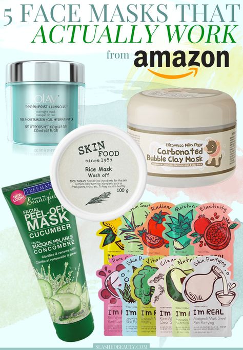 Discover five face masks that actually work to not only relax you but nourish your skin. Best part: you can pick them all up on Amazon for under $25! Organic Face Moisturizer, Best Face Masks, Tumeric Face Mask, Tanning Tips, Face Mask Recipe, Facial Peel, Mascara Tips, Beauty Tips For Face, Beauty Tricks