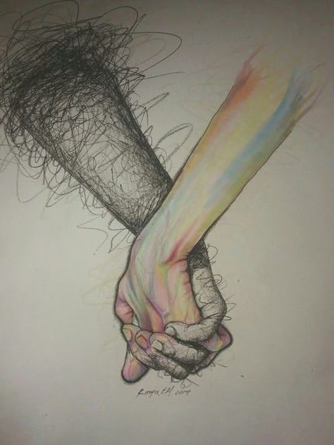 Image via We Heart It https://weheartit.com/entry/175089939 #art #drawing #love #nice Couple Drawing, Drawing Eyes, Drawing Hands, Meaningful Drawings, Hand Reference, Tiny Tattoo, Hands Holding, Drawing Faces, Arte Sketchbook