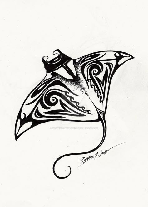 Manta Ray Tattoo, Stingray Tattoo, Ray Tattoo, Hawaii Tattoos, Tier Tattoo, Sea Tattoo, Maori Tattoo Designs, Ocean Tattoos, Hawaiian Tattoo