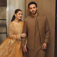 Mayon Dresses, Pret Wear, Indian Wedding Clothes For Men, Best Wedding Suits, Nishat Linen, Men's Wedding Outfit, Yumna Zaidi, Gents Kurta Design, Moroccan Clothing