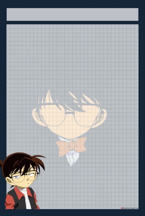 Goodnotes Anime Template, Anime Notes Template, Kawaii Note Template, Conan Wallpaper, Colorful Journal, Note Templates, Note Writing Paper, Detective Conan Wallpapers, Writing Boards