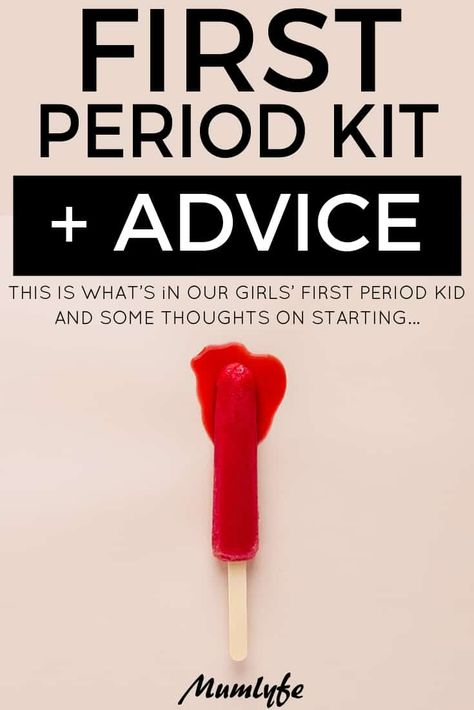 Teen Period Kit, First Period Kits, Funny Advice, Period Kit, Period Hacks, Parenting Girls, Summer Reading Program, First Period, Some Thoughts