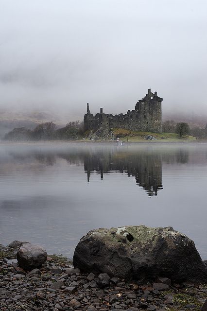 Loch// Lake Castle, Chittagong Bangladesh, Storm Mountain, Sky Building, Water Landscape, Building Stone, Scotland Castles, Scottish Castles, Castle Ruins