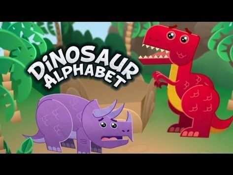 Pirate Alphabet, Dinosaur Counting, Song Animation, Preschool Dinosaurs, Dinosaur Theme Preschool, Zoo Phonics, Phonics Alphabet, Alphabet Song, Dinosaurs Preschool