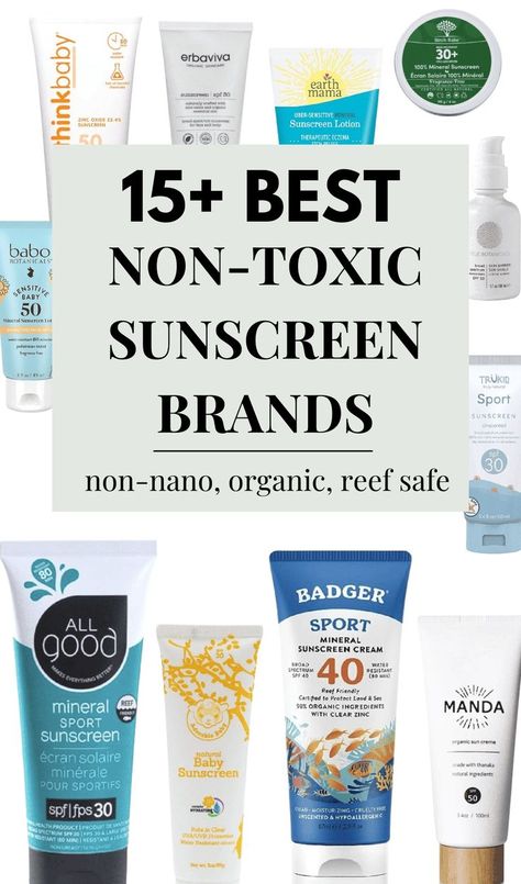 non-toxic sunscreen Eco Friendly Sunscreen, Natural Suntan Lotion, Natural Sunscreen For Face, Dish Soap Recipe, Non Toxic Sunscreen, Natural Sunblock, All Natural Lifestyle, Sunscreen Natural, All Natural Sunscreen