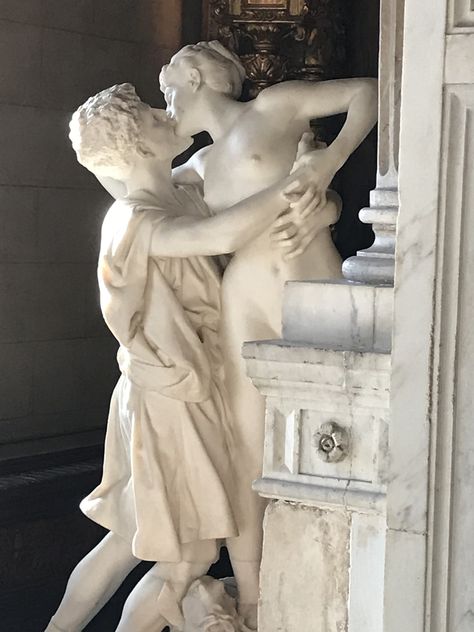 Greek Couple Aesthetic, Greek Romance Aesthetic, Adoration Sculpture, Couple Statue Aesthetic, Romantic Sculpture, Greek Sculpture Love, Love Statues Sculpture, Statues Of Men Worshiping Women, Romantic Sculpture Couple