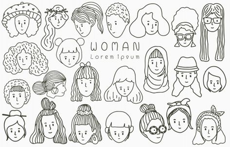 Girl Power Stickers, Printable Tattoos, Doodle Girl, Sticker Printable, Graffiti Doodles, Hand Drawn Icons, Pop Art Comic, Hand Drawn Lettering, Hand Drawn Vector Illustrations