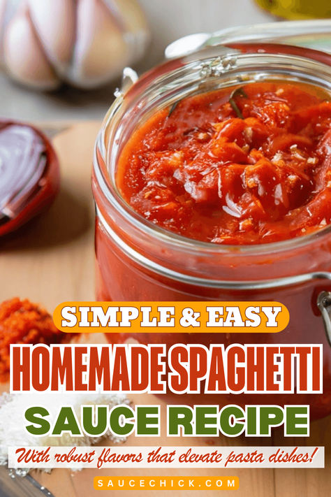 HOMEMADE SPAGHETTI SAUCE Homemade Sauce For Pasta, Spaghetti Sauce From Fresh Tomatoes, Homemade Spaghetti Sauce From Scratch, Spaghetti Sauce Homemade, Pasta Sauce From Scratch, Spaghetti Sauce From Scratch, Tomato Sauces, Homemade Pasta Sauce, Pasta Sauce Homemade