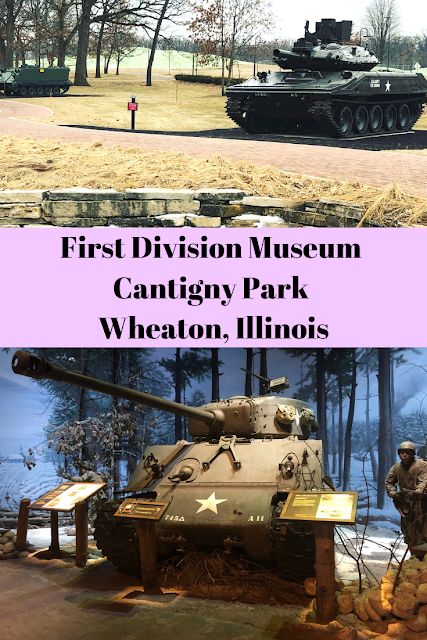 First Division Museum of Cantigny Park in Wheaton, Illinois: Learning the History of The Big Red One Cantigny Park, Wheaton Illinois, Chicago Vacation, Illinois Travel, Chicago Neighborhoods, Midwest Travel, Road Trip With Kids, Family Travel Destinations, Interesting History