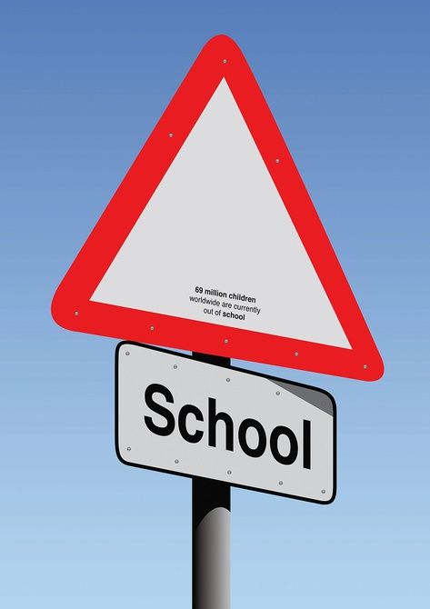 BAD SIGNS - Graphis Bad Signs, Wayfinding Signage Design, Right To Education, School Zone, Image 3d, Art News, Graphic Design Posters, Illustrations Posters, Design Inspo