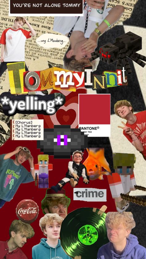 #tommyinnit#dsmp#tomsimons#mcyt#tommyinit Tommyinnit Poster, Tommyinnit Aesthetic Exile, Tommyinnit Wallpaper Aesthetic, Tommyinnit Aesthetic, Superhero Tommyinnit, Tommyinnit Discs, Youre Not Alone, Chorus, Cherry Red