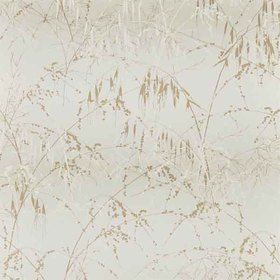 Clarissa Hulse Meadow Grass Paper-Gold 111409 Neutral Patterns, Japan Interior, Chinese Wallpaper, Grass Wallpaper, White Dandelion, Harlequin Wallpaper, Feature Wallpaper, Garden Plan, Material Board