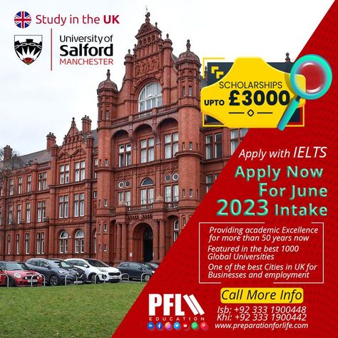 ✌️Have you Missed the January intake in University of Salford? 🎯 Don’t worry we got your back Now apply for June intake in University of Salford, Manchester • Providing academic Excellence for more than 50 years now • Scholarships upto £3000 • Apply with IELTS • Featured in the best 1000 Global Universities • One of the best Cities in UK for Businesses and employment • Reasonable accommodation facilities • Apply now for June 2023 intake Salford University, Academic Excellence, Uk Universities, Salford, Got Your Back, Best Cities, 50 Years, About Uk, Manchester