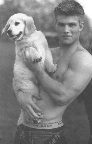 Chris Carmack...former AF model...now a handsome cowboy on Nashville...this explains it. Abercrombie Models, Chris Carmack, Handsome Cowboys, Bruce Weber, Dating Girls, Man And Dog, Shirtless Men, Abercrombie And Fitch, American Actors