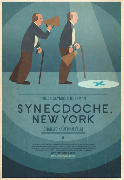 Synecdoche New York Poster, Synecdoche New York, Arch Portfolio, Charlie Kaufman, New York Movie, Art Haus, Retro Posters, Dorm Art, New York Poster