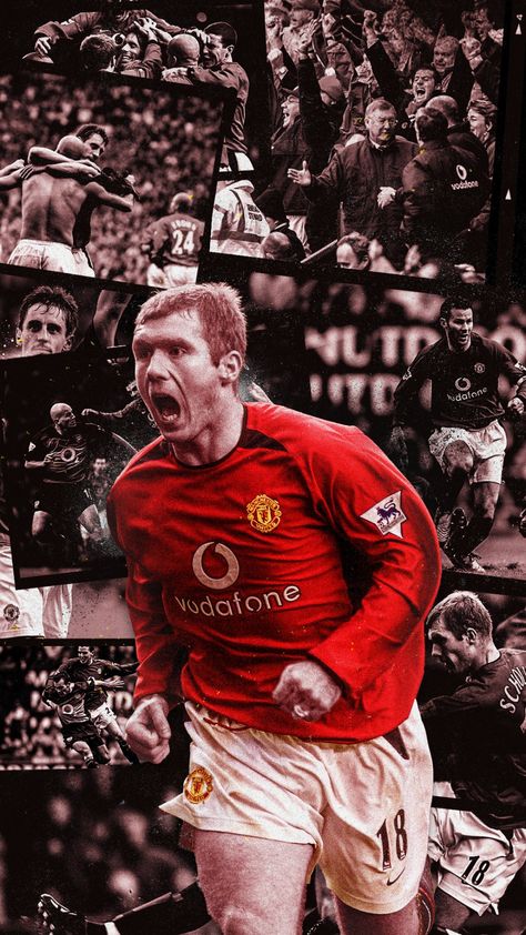 Football Stadium Wallpaper, Paul Scholes, Stadium Wallpaper, British Football, Manchester United Wallpaper, Manchester United Players, Ronaldo Football, Manchester United Football Club, Manchester United Football