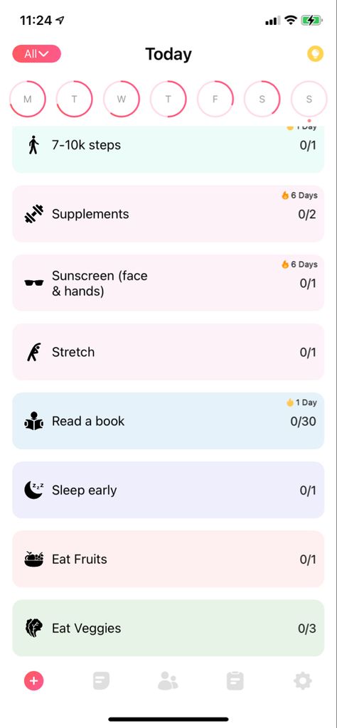 Apps To Better Yourself, Routine Apps Daily, Habit App Design, Habit Tracking Aesthetic, Habit Tracking App, Routine Planner App, Daily Planner Apps, Self Improvement Apps, Phone Declutter