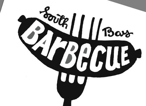 bbq font - Google Search | City Scenes | Pinterest Barbecue Design, Bbq Shirt, The Flintstones, Business Card Inspiration, Summer Painting, Pet Logo Design, Skull Tattoo Design, Poster Layout, Types Of Lettering