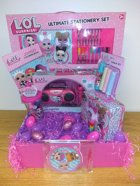 Lol Surprise Dolls, Easter Basket, Stationery Set, Easter Baskets, Chalk, Baskets, Easter, Stationery, Dolls