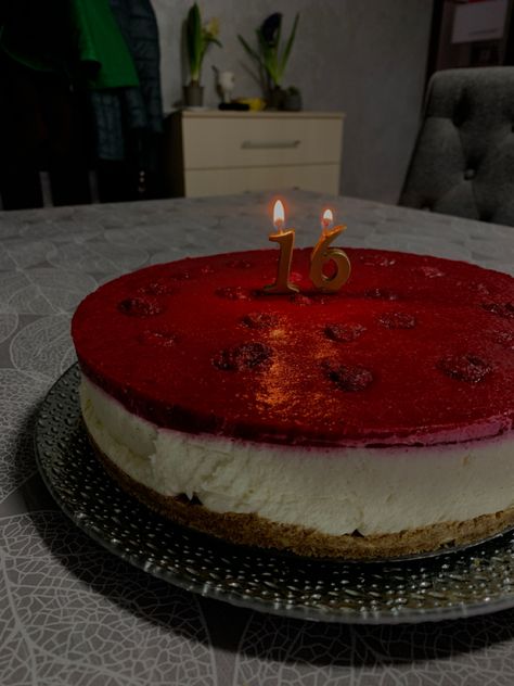 #sweet16 #cheesecake #birthday Birthday Cheesecake Aesthetic, Birthday Cheesecake, 16th Birthday, Sweet 16, Cheesecake, Birthday Cake, Cheese, Cake, Birthday